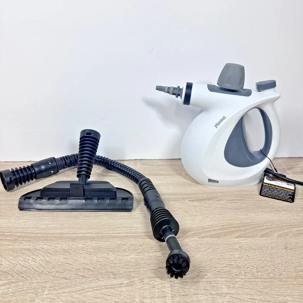 Phueut Handheld Steam Cleaner WHL-603 with Attachments – Multi-Purpose,‎ 1050W